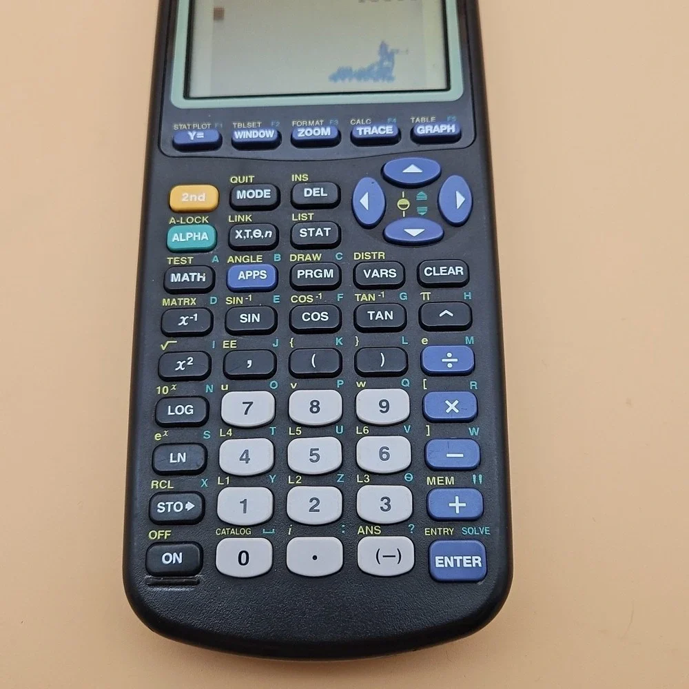 Texas Instruments Ti-83 Plus Graphing Calculator Read Description